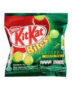 Nestle KitKat Bites Green Tea Chocolate - Case