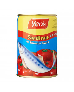 Yeo's Sardines in Tomato Sauce - Case