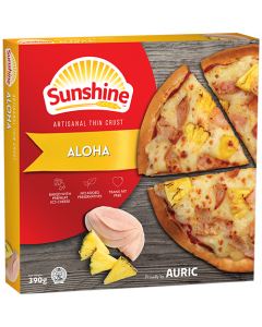 Sunshine Classic Aloha 9" Pizza Frozen - Case
