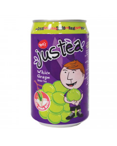 Justea Green Tea White Grape Drink - Case