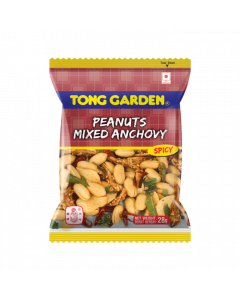 Tong Garden Peanuts Mixed Anchovy - Carton