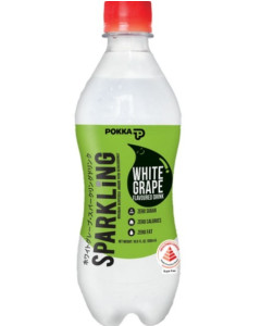 Pokka Sparkling Water White Grape Pet Bottle  - Carton