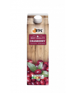 Ripe Tetrapack Cranberry - Carton