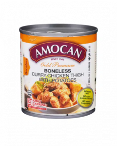 Amocan Boneless Curry Chicken Thigh with Potatoes  - Carton