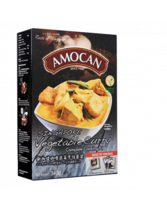 Amocan Vegetarian Singapore Curry Vegetables - Carton