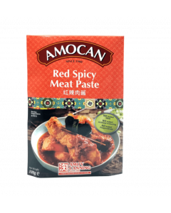 Amocan Red Spicy Meat Paste - Carton