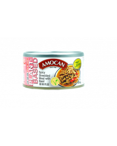 Amocan Premium Plant Based Spicy Shredded Meat with Basil -  Carton
