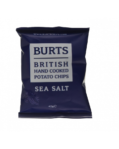 Burts Sea Salt Potato Chips -  Carton