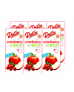 Delite Cranberry & Apple Drink - Carton