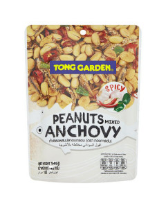 Tong Garden Peanuts Mixed Anchovy - Carton