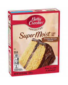 Betty Crocker Supermoist Butter Recipe - Case