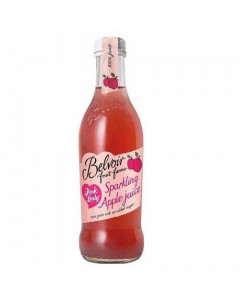 Belvoir Presse Glass Bottles - Pink Lady Sparkling Apple Juice - Carton