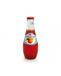 SAN PELLEGRINO ARANCIATA ROSSA SPARKLING WATER GLASS BOTTLE - Carton