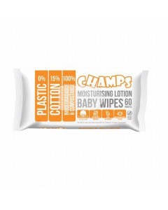 Champs Moisturising Lotion Baby Wipes (60Sx6) - Carton