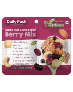 Tong Garden Daily Pack Baked Nuts &  Dried Fruit Berry Mix - Carton