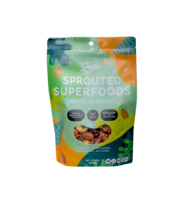 With Love, Gretel Sprouted Superfoods Natural Baked 150g - Carton