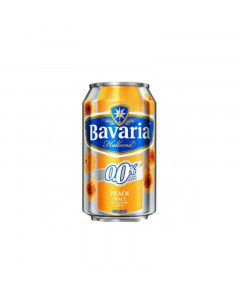 Bavaria Peach Malt Flavour Non-Alcoholic Beer - Case