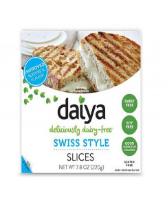 Daiya Swiss Style Slice Dairy Free Plant Base - Case