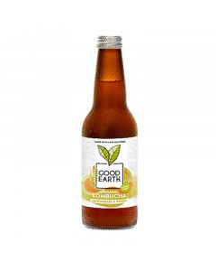 Good Earth Organic Kombucha Lemongrass And Ginger - Case