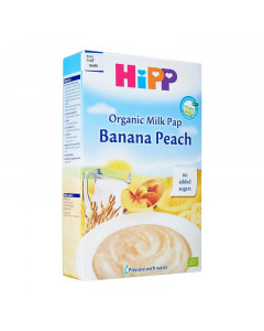 Hipp Organic Milk Pap Banana Peach - Case