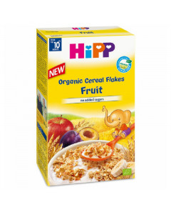 Hipp Organic Cereal Flakes Fruit - Case