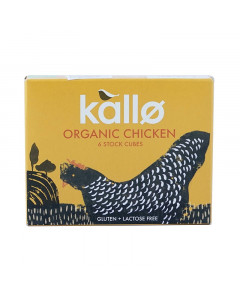 Kallo Organic Chicken Stock Cubes - Case