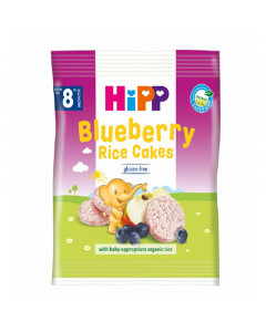 Hipp Organic Blueberry Rice Cakes - Case