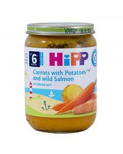 Hipp Organic Carrot With Potato Salmon - Case