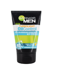Garnier Brightening Icyscrub Turbo Light Oil Control - Carton