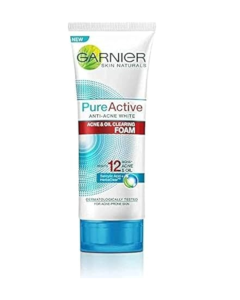 Garnier Pure Active Multiaction Foam Anti Acne White - Carton