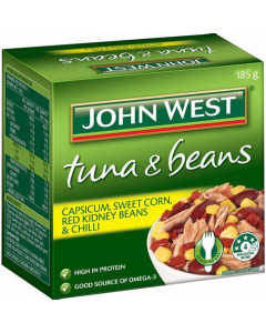 John West Tuna & Beans Capsicum, Corn, Chili & Beans - Carton
