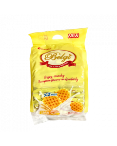 Belgi Egg & Milk Waffles Pkt (12S) - Carton