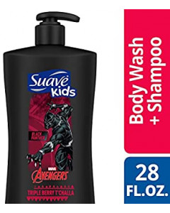 Suave Black Panther Triple Berry T'Challa Kids 2 In 1 Shampoo (Usa) - Case
