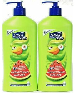 Suave Kids Melon (Pump) 3 In 1 Shampoo (Usa) - Case
