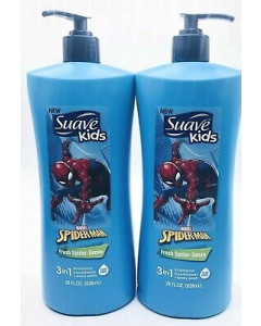 Suave Spider-Man Fresh Spider-Sense Kids 3 In 1 Shampoo (Usa) - Case