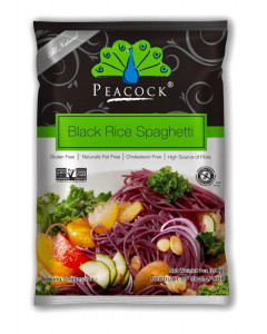 Peacock Black Rice Spaghetti - Case