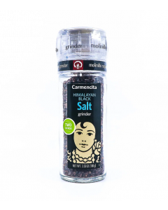 Carmencita Himalayan Black Salt Grinder - Carton
