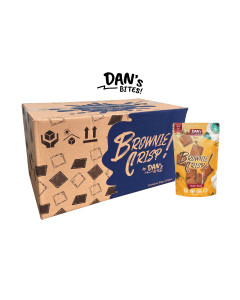 Dan's Bites Milk Tea Brownie Crisp 80g - Carton