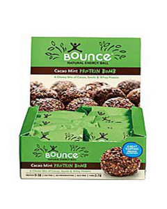 Bounce Cacao Mint Protein Bomb Natural Energy Balls Tray - Case