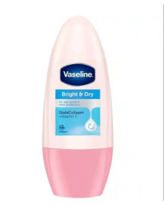 Export Vaseline Roll On (Glass) Bright & Dry (W) - Carton