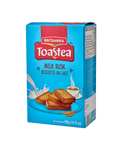 BRITANNIA MILK RUSK 560GM - Carton