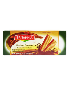 BRITANNIA WAFER HAZELNUT 175GM - Carton