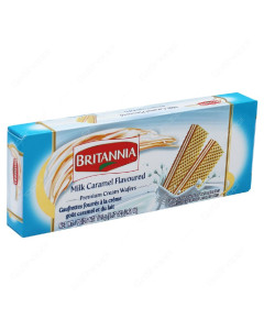 BRITANNIA WAFER MILK CARAMEL 175GM - Carton