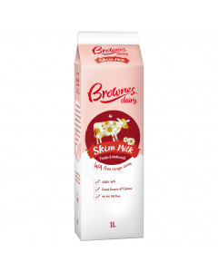 Brownes Fresh Skimmed Milk - Case