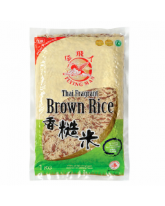 Flying Man Jasmine Brown Rice - Carton