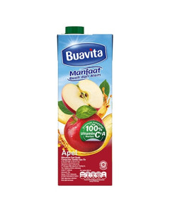 Export BUAVITA APPLE Real Fruit Juice - 24X245ML