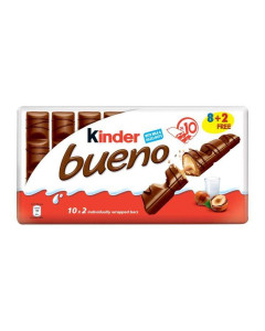Kinder Bueno  T(2x 10) x 16 Chocolate Wafer Flow Pack - Carton