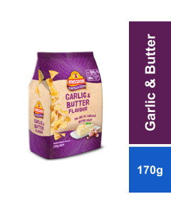 Mission Triangle Yellow Garlic & Butter Fried Chips - Carton 