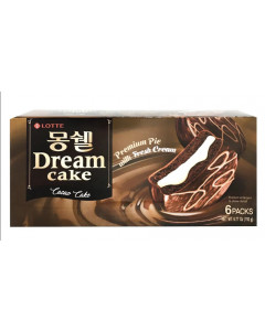 Lotte Moncher Cacao Cake 6P - Carton