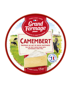 Grand Fermage Cheese Camembert - Carton